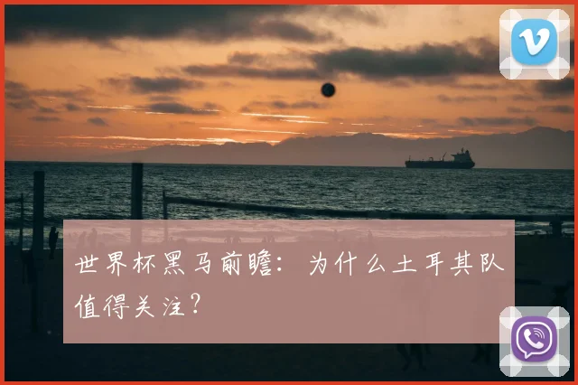 世界杯黑马前瞻:为什么土耳其队值得关注?